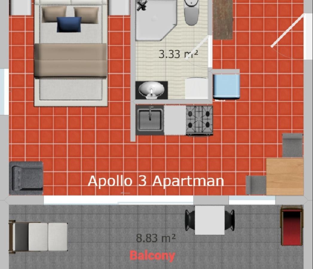 Apartmani Apollo - دراسنيتش المظهر الخارجي الصورة