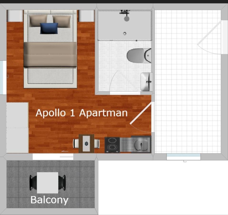 Apartmani Apollo - دراسنيتش المظهر الخارجي الصورة